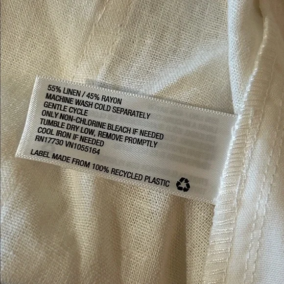 NWT a new day Women's Plus Size Linen Pants - Picture 6 of 6